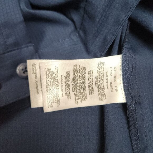 Columbia Performance Fishing Gear Lo Drag Long Sleeve Shirt Collegiate Navy Wome - Picture 11 of 12